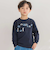 【店舗限定】インレイエンボスプリント長袖Tシャツ(95~150cm)