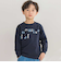 【店舗限定】インレイエンボスプリント長袖Tシャツ(95~150cm)