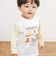 【スララク/防汚加工/オーガニックコットン】わくわく男の子長袖Tシャツ(80~130cm)