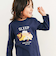 【スララク/防汚加工/オーガニックコットン】わくわく男の子長袖Tシャツ(80~130cm)