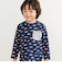 【スララク/防汚加工/オーガニックコットン】わくわく男の子長袖Tシャツ(80~130cm)