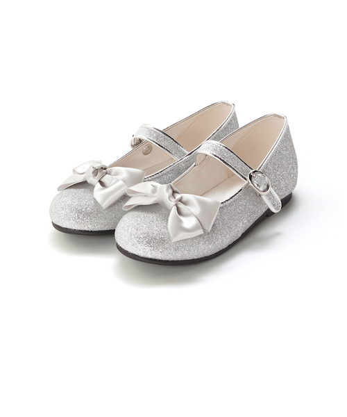 極美品✨ダイアナ バレーシューズ グリッター ラメ リボン 23 日本製 ダイアナ グリッター フラットシューズ ラメ グログランリボン