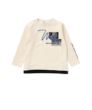 レイヤード風コードTシャツ(100~160cm)