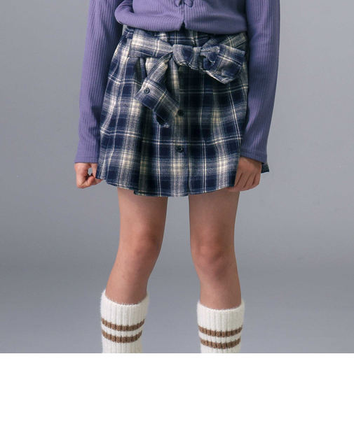 ウエスト巻袖付きスカパン(110~150cm)