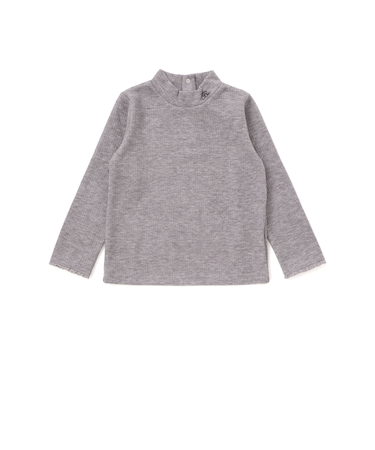 起毛テレコハイネック長袖Tシャツ(90~150cm)