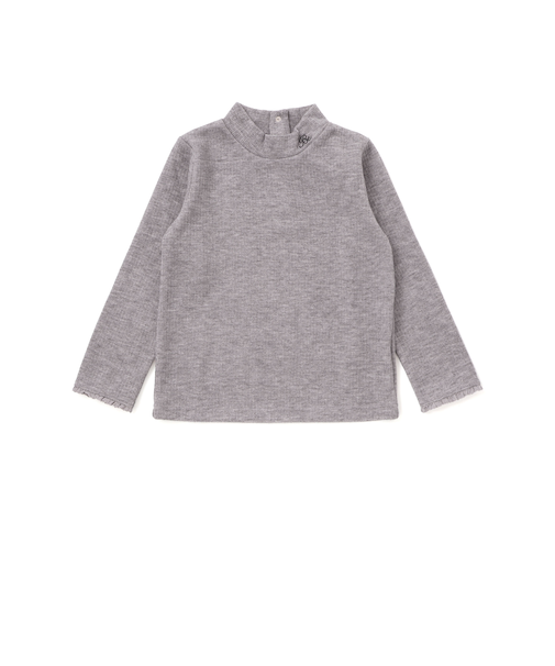 起毛テレコハイネック長袖Tシャツ(90~150cm)