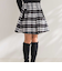 【店舗限定】【お揃い】センタータックチェックスカート(95~150cm)