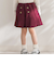【店舗限定】フロントボタンプリーツキュロットパンツ(95~150cm)