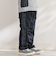 【店舗限定】【お揃い】カノコボンディングサイドチェックパンツ(95~150cm)