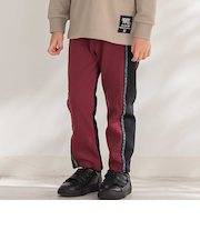 【店舗限定】ポンチロゴライン切り替えパンツ(95~160cm)
