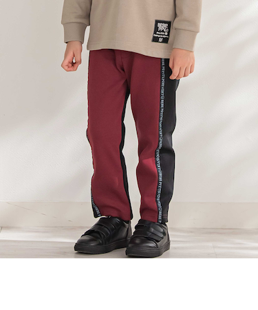 【店舗限定】ポンチロゴライン切り替えパンツ(95~160cm)