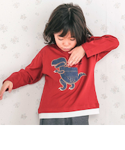 恐竜ロボットモチーフポケット付きTシャツ(80~130cm)