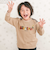 恐竜サガラ刺しゅうワッフルTシャツ(80~130cm)