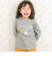 はたらくくるま恐竜みなとまち刺しゅう発砲プリントTシャツ