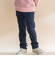 リボン付きストレッチツイルスリムパンツ(80~130cm)