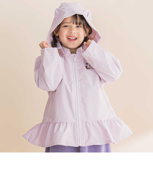 【撥水】【お揃い】タフタベストライナー付き3WAYジャケット(90~130cm)