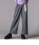 キーホルダー付きサテンライクワイドパンツ(130~160cm)