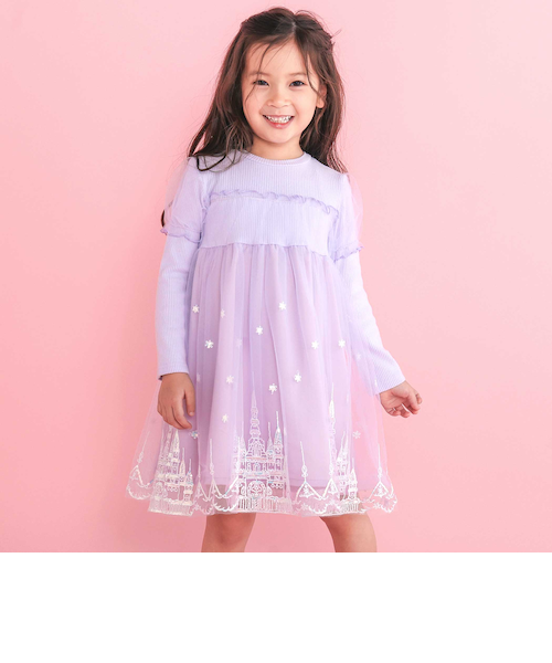 marble SUD 私と小鳥と鈴と 袖口リブワンピース ピンク完売品 marble SUD 私と小鳥と鈴と 袖口リブワンピース ピンク完売品