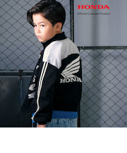【Hondaxnexchic】バイカラーポンチトラックジャケット(110~150cm)