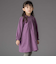 胸元シャーリングコール天ワンピース(95~150cm)