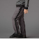 サイドテープ起毛ニットロングパンツ(95~150cm)