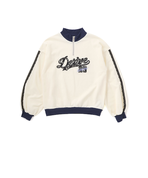 BRIEFING ハーフジップ長袖 ホワイト 中古 メンズ ブリーフィング BRIEFING 長袖シャツ S 白 ホワイト