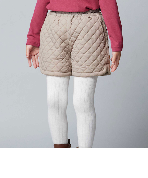 タフタキルティングサイドカットショートパンツ(90~150cm)