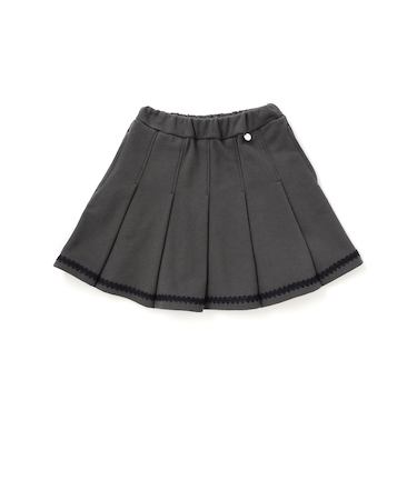 【店舗限定】【お揃い】レーステープポイントタックスカート(100~150cm)