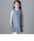 ラメツイードプリーツジャンパースカート(100~140cm)