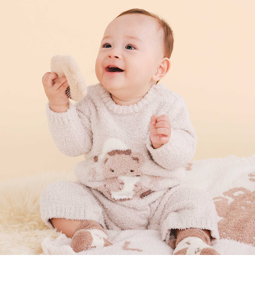 【お揃い/ウォッシャブル加工】アニマルウサギクマロボットもこもこロンパース(70~80cm)