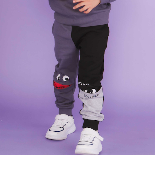 ぎょろぎょろモンスターかくれんぼロングパンツ(80~130cm)