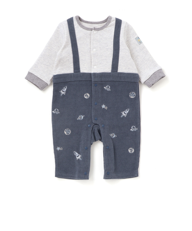 宇宙ジャングル冒険ロンパース(60~80cm)