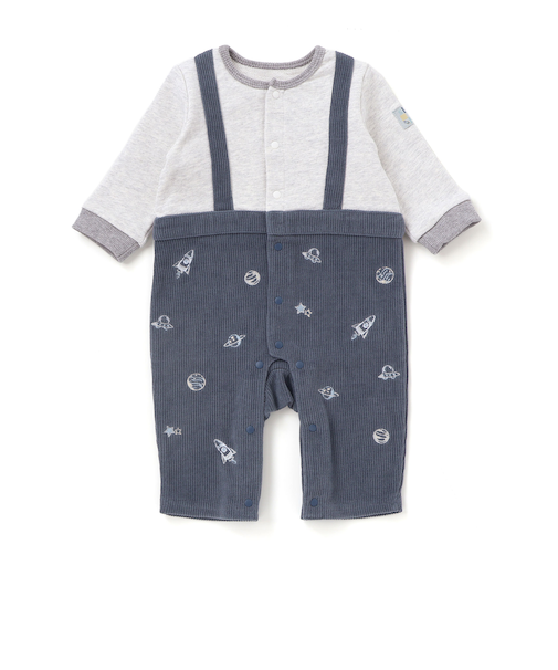 宇宙ジャングル冒険ロンパース(60~80cm)