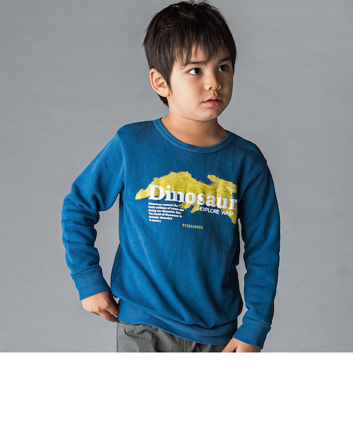 恐竜プリントトレーナー(100~160cm)｜ベベ オンライン ストアの