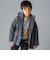 リップストップ＆ボア３WAYコート(110~160cm)