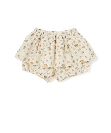 【お揃い】小花柄シャツコールペプラムカボチャパンツ(80~100cm)