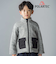 【POLARTEC(ポーラテック)】アウトポケットメランジジップブルゾン(100~150cm)