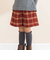 【お揃い】チェック柄キュロット(80~130cm)