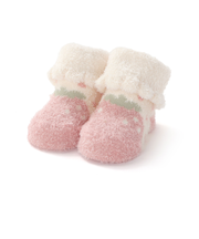 【お揃い】いちごドットもこもこソックス(9~12cm)