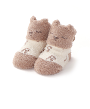 【お揃い】アニマルウサギクマロボットもこもこソックス(9~12cm)