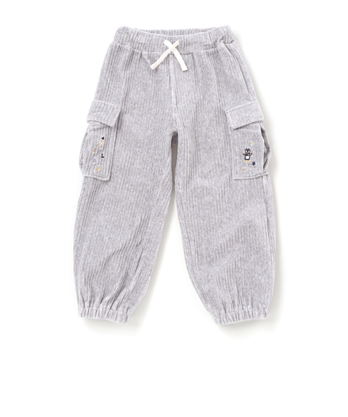 ロケット＆ロボットポケット刺しゅうニットコールカーゴパンツ(80~130cm)