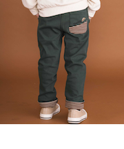 裏微起毛フラップポケットロングパンツ(80~130cm)