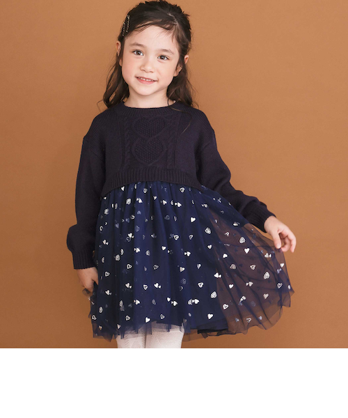 【BeBe】ワンピース セットアップ 120cm ベベ オンライン ストア/ワンピース・ドレスの通販｜&mall（アンド