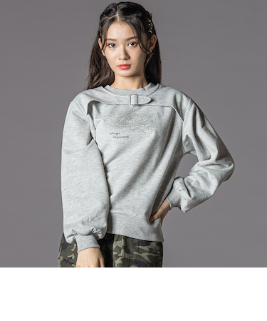 チャーム付きトレーナー(130~160cm)