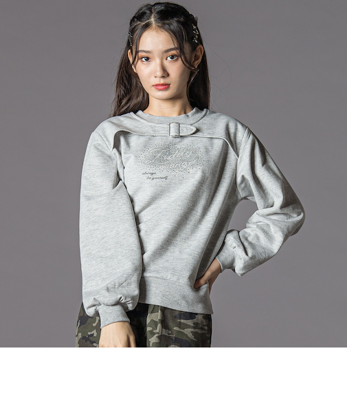 チャーム付きトレーナー(130~160cm)