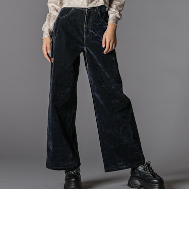 フロッキーワイドデニム(130~160cm)