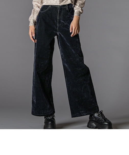 フロッキーワイドデニム(130~160cm)