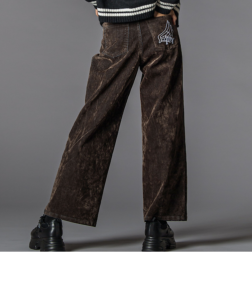 フロッキーワイドデニム(130~160cm)