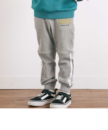 切替サイドラインロングパンツ(80~130cm)