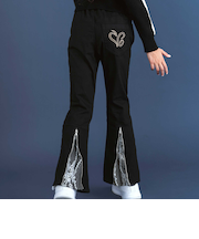 ツイル＆デニムジッパー付きパンツ(110~150cm)